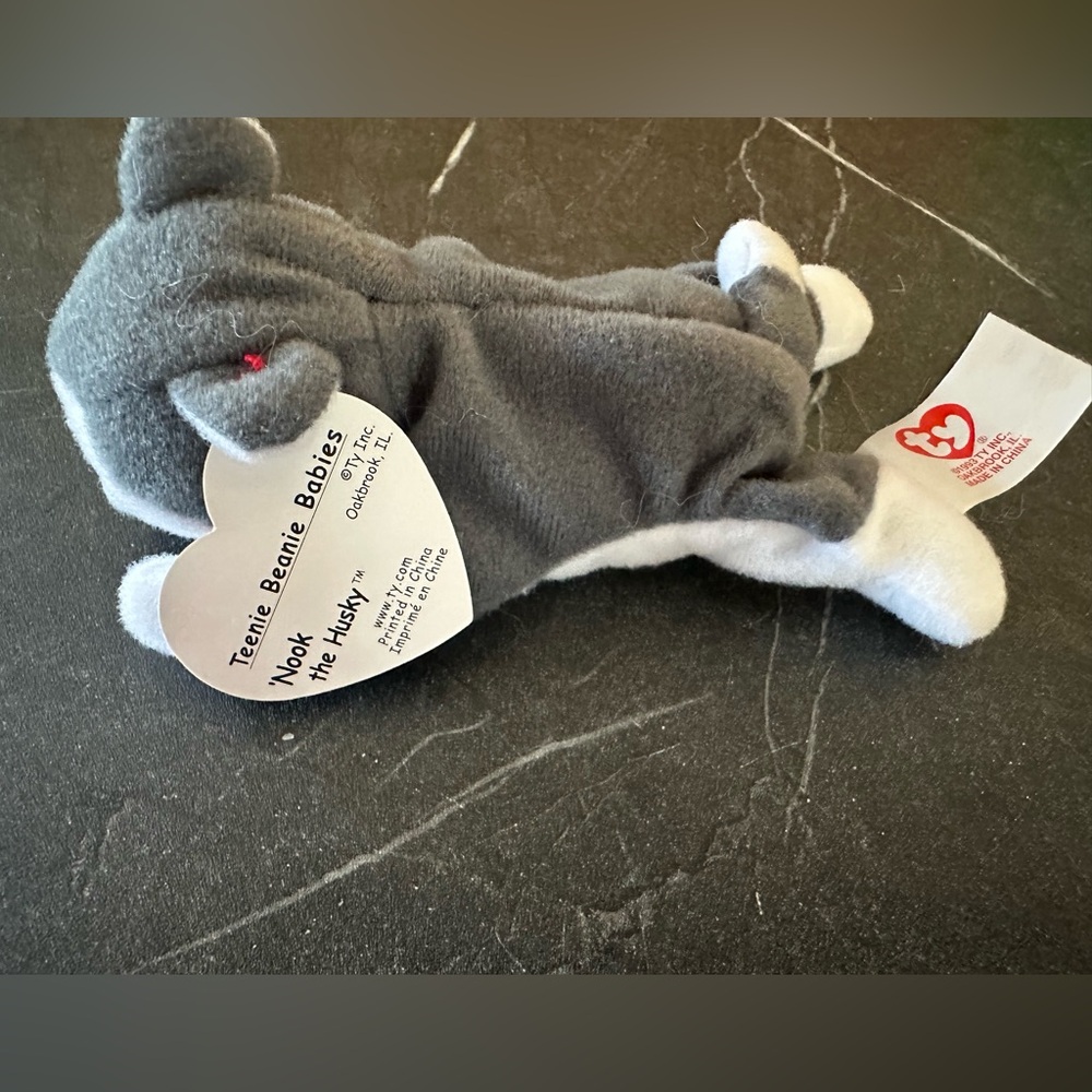 Ty Teenie Beanie Babies - Nook the Husky